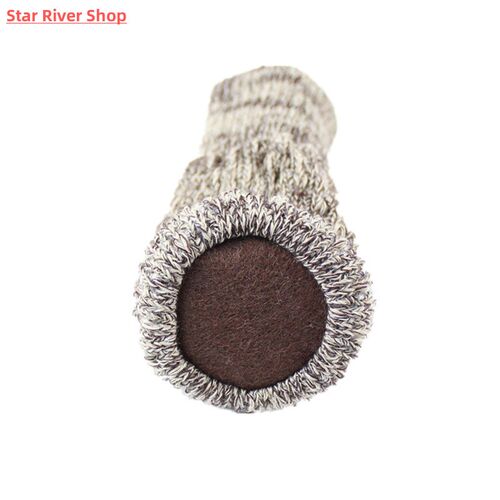 4PCS Knitted Chair Foot Cover Non-slip Table Legs Chair Legs