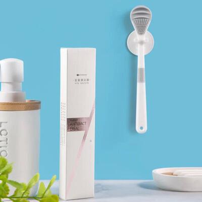 Tongue Cleaner Brush Reusable Oral Cleaning Scraper Oral Bre