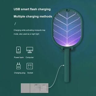 1pc Electric Mosquito Killer Swatter USB Rechargeable Electr