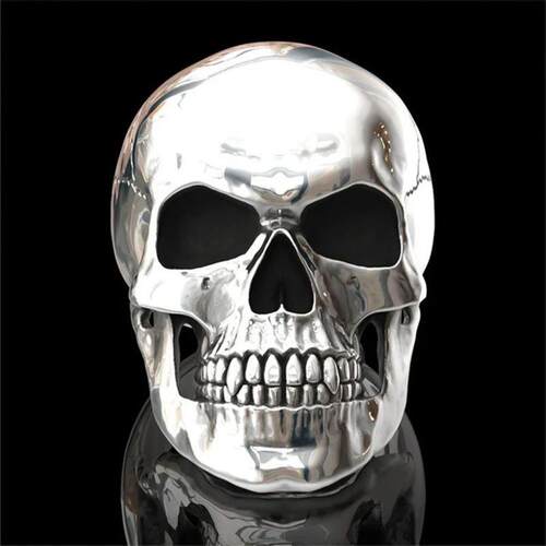 Hip-Hop Mens Biker Rings Ghost Head Skull Rings for men