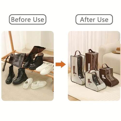 1/5pcs Multi-Functional Shoes Storage Bag with Handle Dustpr
