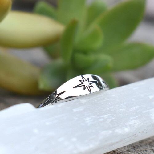 Star Ring Simple Charm by Yun MiaoYun Miaos Star Ring Simple