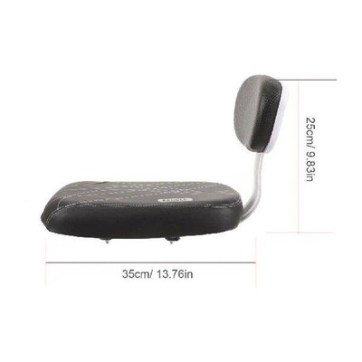 Cushion Backrest Set High Elasticity Rear Seats Safe Sponge