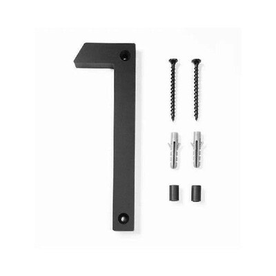Address Big Modern Door Alphabet Floating House Number