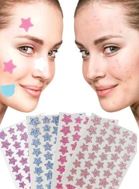 40Pcs Shining Star Pimple Patch Acne Colorful Invisible Acne