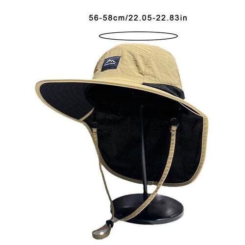 Unisex Summer Wide Brim Waterproof and Quick-drying Panama C
