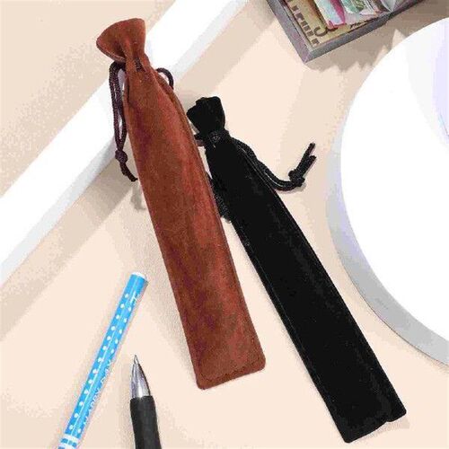 50 Pcs Pen Sleeve for Single Stationery Storage Bags Pencil