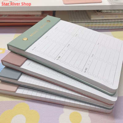 A5 Memo pads todolist plan book self-discipline check-in sch