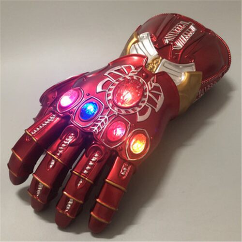 1: 1 LED Light    Gauntlet War Gloves Cosplay Halloween Cost