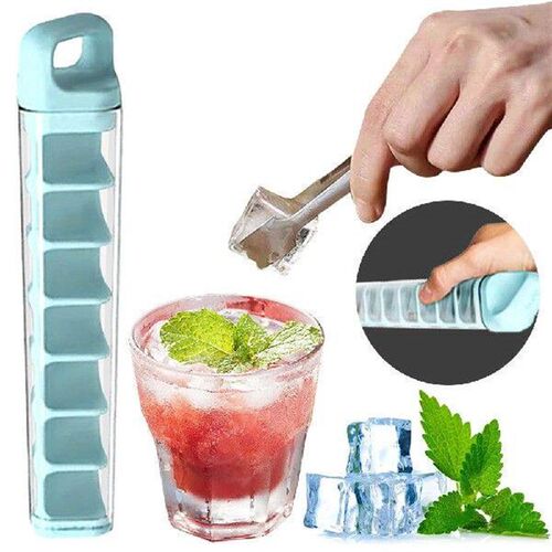 Ice Tube Making Trays Easy Push and Pop Out Ice Cube Tray