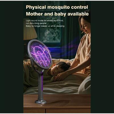Multi functional 2-in-1 mosquito killer lamp angle retractab