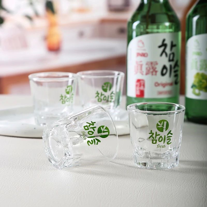 Korean Soju Shot Glasses Sets - Elevate Your Sipping Experie图片