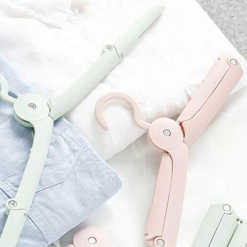 Folding Hanger ?for Clothes Drying Multifunctional Hanger R