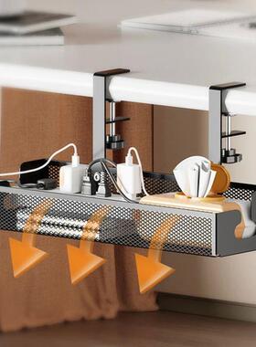 No Drilling Extendable Under Desk Cable Management Metal Cab