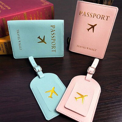 1PCS Travel Suitcase Identifier Label Travel Accessories PU