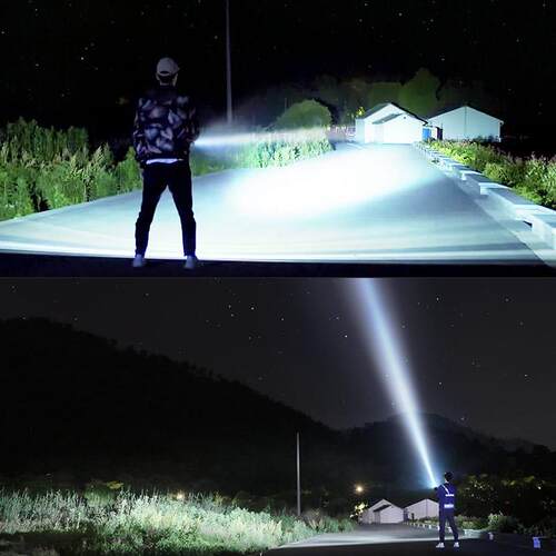 Lanterna de led l2 xhp50,  farol ttico super potente reca