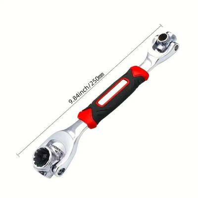 52 in 1 Tools Socket Works Universal Ratchet Spline Bolts Sl