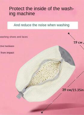 Fluffy Fber 360   Surround Cleanng Shoe Washng Bag - Reusa