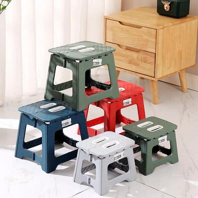 Folding stool mini outdoor camping chair space-saving portab