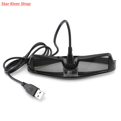 3D Glasses Active Shutter Rechargeable Eyewear for DLP-Link