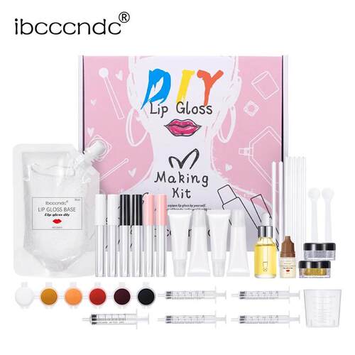 Moisturizing Lip Gloss Diy Kit Clear Lipgloss Base Gel Glitt