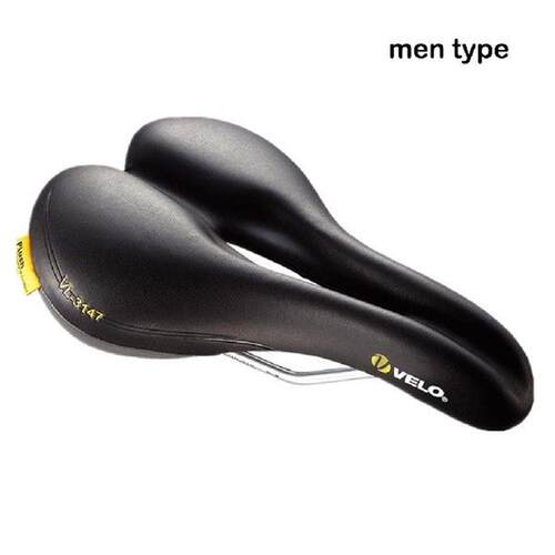 Bike Saddle Breathable Leather Surface Thickened Cycling
