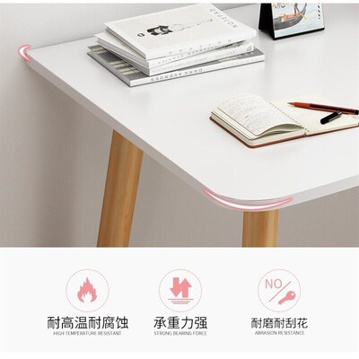 Table Simple Rental House Rectangular Desktop Computer Table