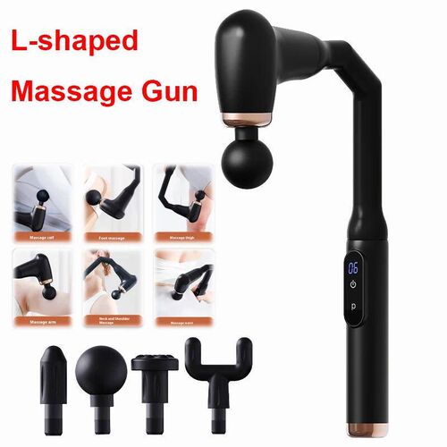 Fascia gun Handle and Elbow 3 Modes and 6 Gears Adjust Muscl