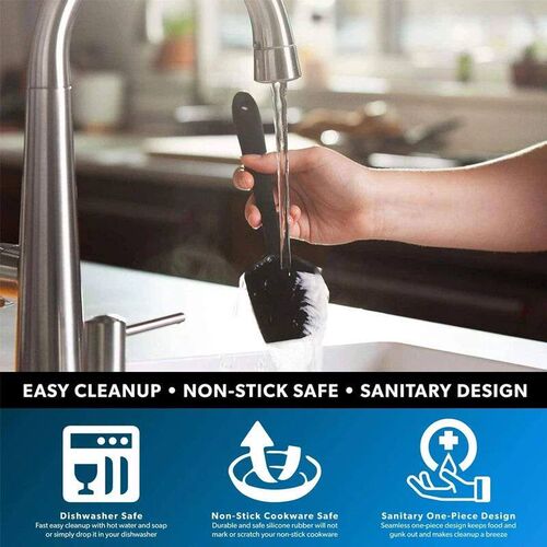 7 Piece Silicone Spatula Set Non- Heat-Resistant Spatulas Tu