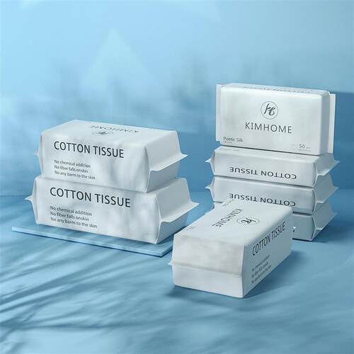 100Pcs Disposable Face Towel For Washing Soft Cotton Dry Wip
