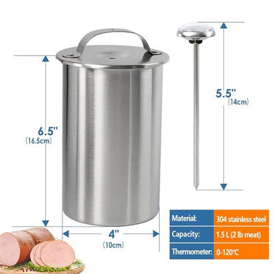 Ham Maker Meat Press Cooker KitchenBacon Meat Presser