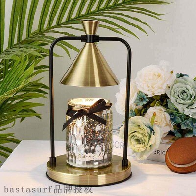 Korean aromatherapy candle wax melting lamp European romant