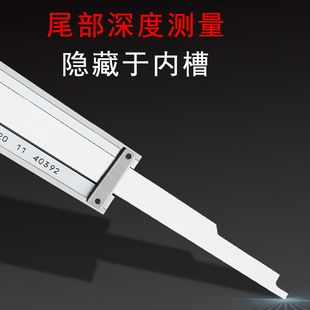 200 300 卡尺0 哈量广陆向防震带表卡尺高精度不锈钢指针式
