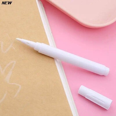 5PCS White Liquid Chalk Marker Pen Used On Glass Windows Cha