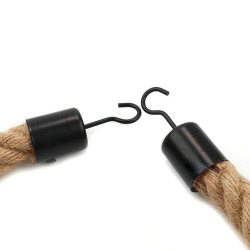 Toilet Roll Paper Holders Retro Hemp Rope Punchless Wall Mou