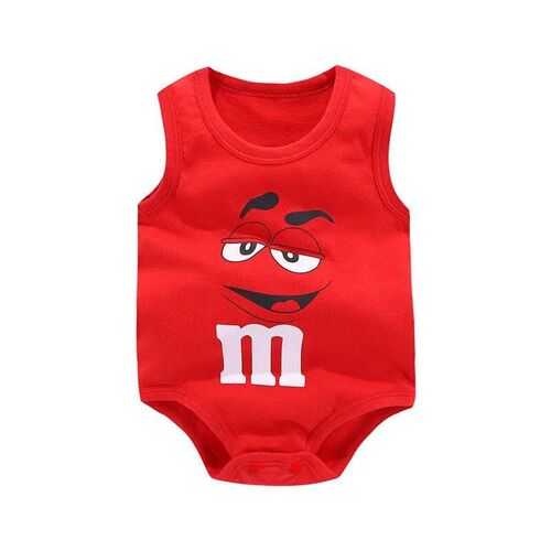 0-24M Newborn Baby Bodysuit for Boys and Girls Letter Print