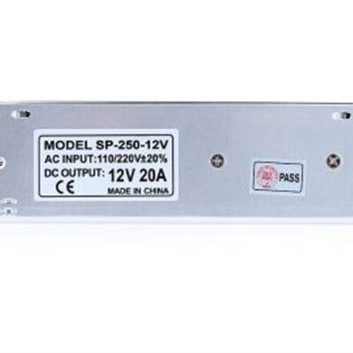 New AC 110V-220V to DC 12V 20A 240W Regulated Transformer