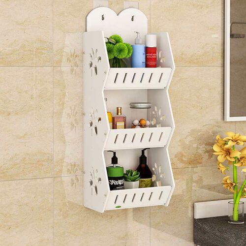 Bathroom Storage Rack Perforated Wall-mounted Storage Rack M