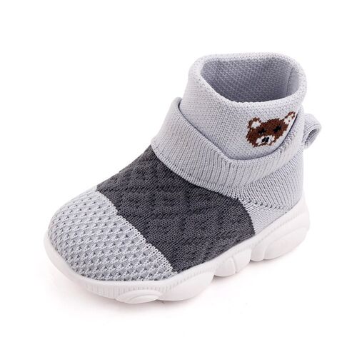 Baby Walker Shoes Spring Autumn Flyknit Breathable Infant Sh