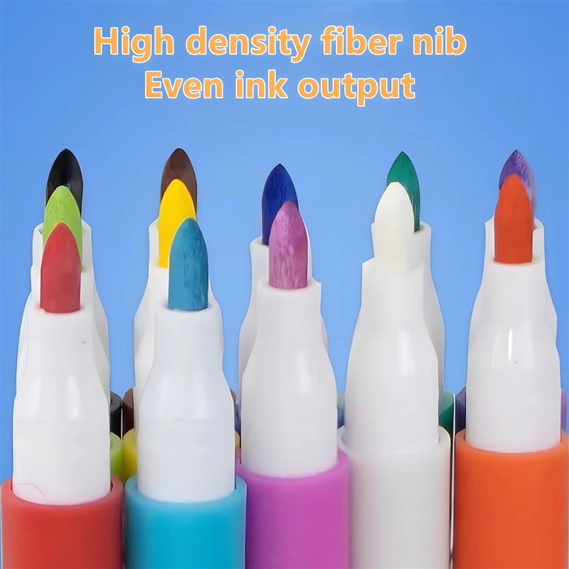 12-80 Colors Acrylic Markers Set,Portable Plastic Boxed,Rock图片