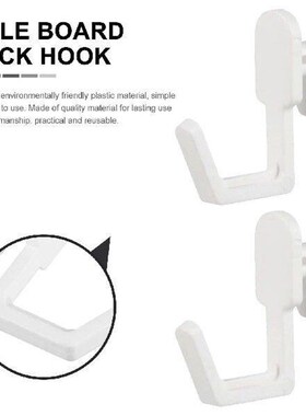 20 Pcs Display Hook Rack Shelves Peg Board Accessory Kit