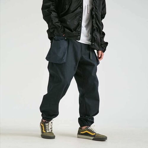 New mens compass stitching trousers plus size workwear casu