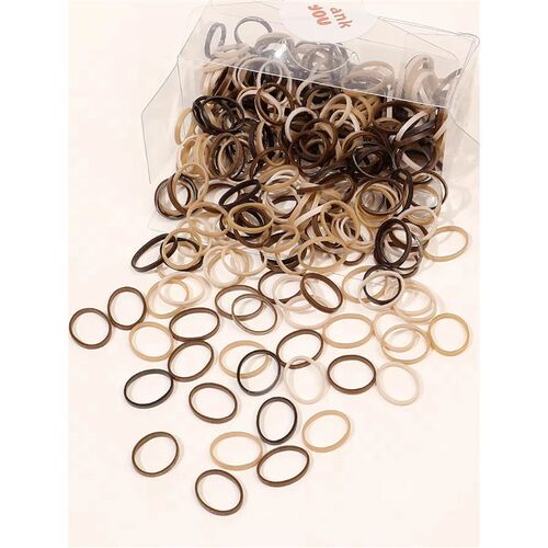 1 Pcs Colorful Rubber Tiny Hairbands for Women Girls Childre