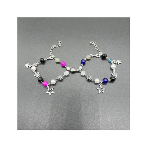 New Pcs Set YK Couple Bracelets TV Girl Matching Bracelets