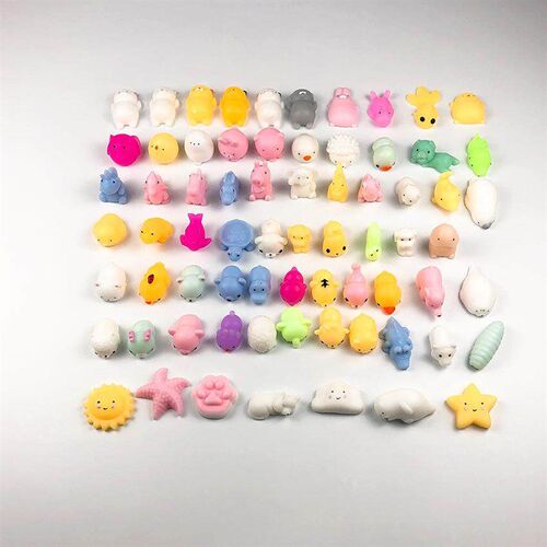 Cute Soft Whte Seal Sress Releve Squeeze Healng Toy Kds