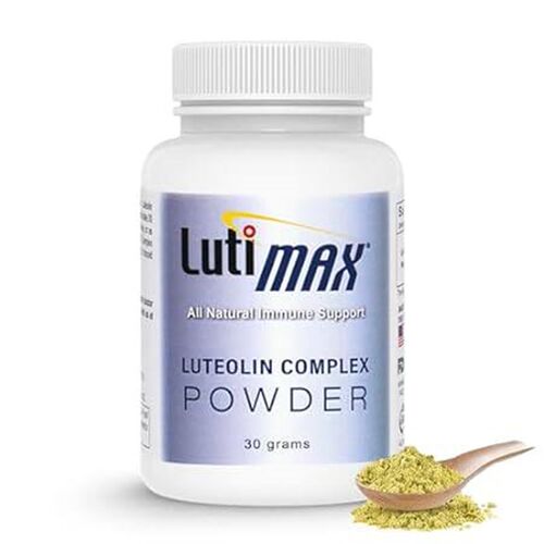 Lutimax Luteolin Complex Powder Brain Supplement with Rut