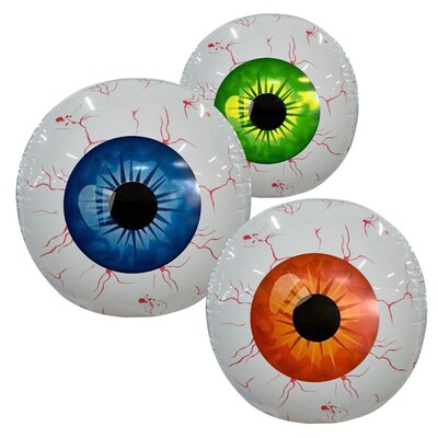 22inch Halloween Inflatables Eyeball Decorations Bloodshot E