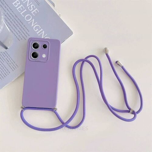 Note13 13pro Poco X6 M6 Pro Crossbody Lanyard Case For Xiaom