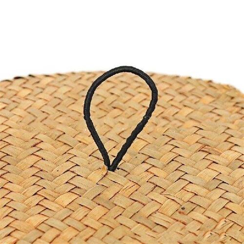 Handmade Storage Basket Cachepot for Flowers Weaving Woven