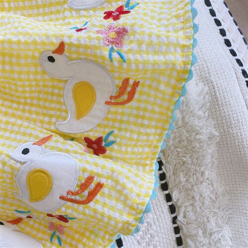 Baby Summer Vest Dress 2025 Cute Duck Girl Dress Infant Skir
